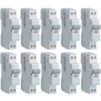 Hager - Kit Leitungsschutzschalter 1P+N 16A 4,5KA c 1 Modul MJN516A von Hager