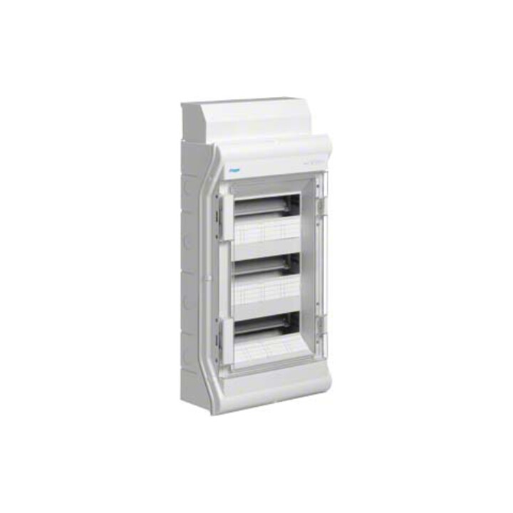 Hager Kleinverteiler Verteilerkasten Apv 36 Ple Ip65 Kunststoff Rangierkanal  B-Ware von Hager
