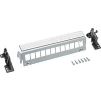 Hager Patch-Panel 12-fach Keystone FZ12MK Hager Patch-Panel 12-fach Keystone FZ12MK von Hager