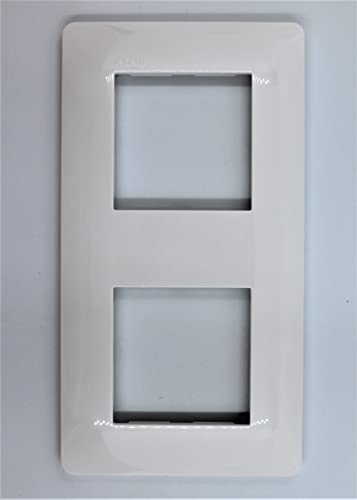 Hager Plaque 2 postes entr. 71 Blanc von Hager