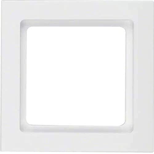 Hager Q.3 – Rahmen 1 Element weiß Polar Velours Hager Q.3 – Rahmen 1 Element weiß Polar Velours von Hager