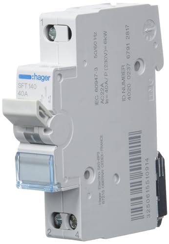 Hager SFT140 - Elektrogehäusezubehör (230 V), White von Hager