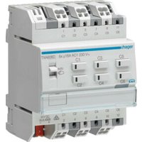 Hager Schalt-/Jalousieausgang KNX 6/3f,16A,C-Last TXA606D Hager Schalt-/Jalousieausgang KNX 6/3f,16A,C-Last TXA606D von Hager