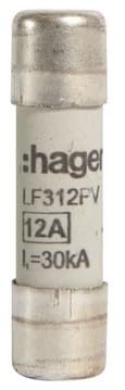 Hager - Sicherungssatz PV 10,3 x 38 12A 1000V Gleichstrom von Hager