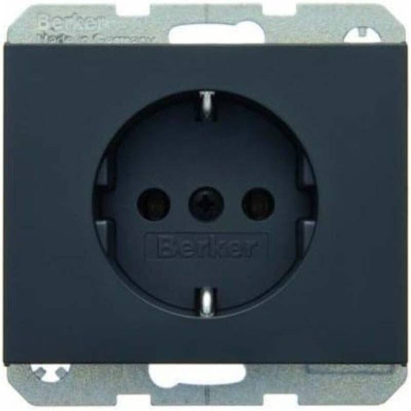 Hager Steckdose Berker 47157006 Steckdose SCHUKO K.1 anthrazit matt Hager Steckdose Berker 47157006 Steckdose SCHUKO K.1 anthrazit matt von Hager