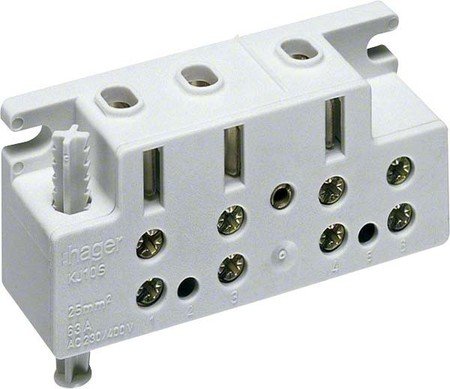 Zählersteckklemme f.Wechselstrom KJ10S 3250613801922 Hager Zählersteckklemme f.Wechselstrom KJ10S 3250613801922 Hager von Hager