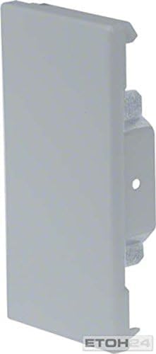 Hager tehalit. BRS – Deckel Ende für Kanal BRS 65 x 130 Edelstahl von Hager
