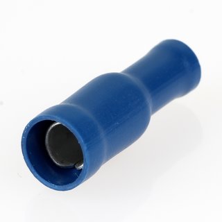 Isolierte Rundsteckhülsen 1,5 - 2,5 mm² blau, Ø 5 mm, Inhalt 25 Stück von Hager