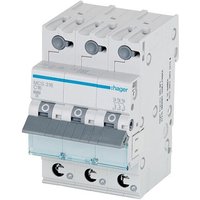 Leitungsschutzschalter Hager C-16A, 3p, 6kA, SSK Leitungsschutzschalter Hager C-16A, 3p, 6kA, SSK von Hager