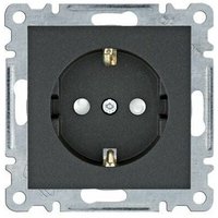 Lumina Steckdose 2P + tt Lumina schwarz WL1063 von Hager
