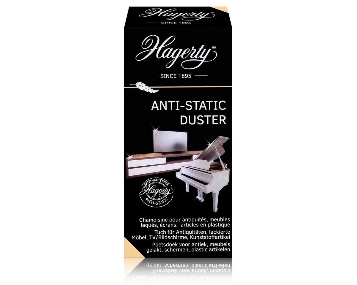 Hagerty Hagerty Anti-Static Duster - Baumwolltuch für Antiquitäten, TV uvm. (1 Reinigungstücher von Hagerty
