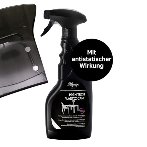 Hagerty High Tech Plastic Care Kunststoffreiniger 500 ml I Effektives Reinigungsspray für PVC Polycarbonat Plexiglas Acryl I Antistatischer Plexiglas Reiniger PVC Reiniger für dauerhaften Schutz A116317 von Hagerty