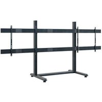 Hagor comPROnents® Standsystem freistehend für 2 Displays 75-86 Zoll von Hagor