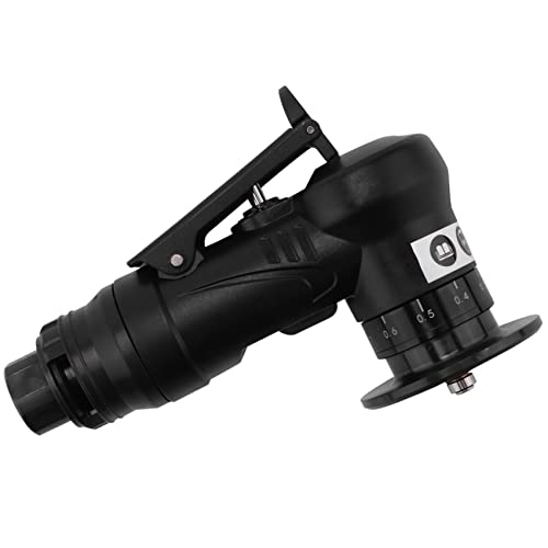 Hagsnec Mini Pneumatische Anfasmaschine 45 Grad Bogen Handheld Abschrägmaschine für Metall Trimmen und Entgraten von Hagsnec