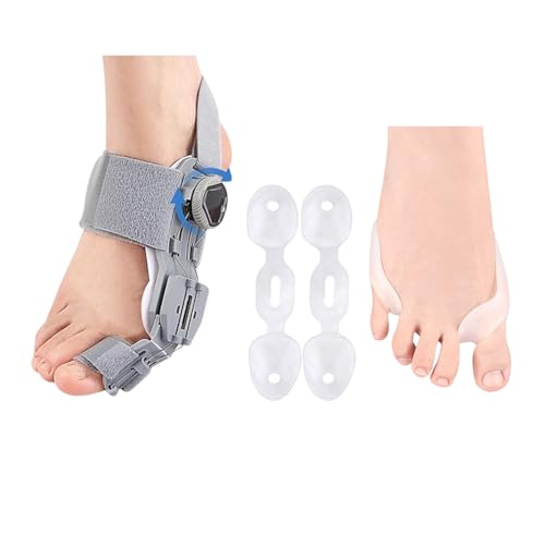 Hallux Valgus Korrektur Fixierplatte mit 2 Zehenriemen Hallux Valgus Schiene Ballen Zehen Korrektor mit 4 Verschiedenen Befestigungswinkeln Korrektur Set für Damen und Herren Hallux Valgus Korrektur Fixierplatte mit 2 Zehenriemen Hallux Valgus Schiene Ballen Zehen Korrektor mit 4 Verschiedenen Befestigungswinkeln Korrektur Set für Damen und Herren von HahaGo