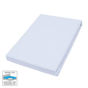 home24 Boxspring-Elastan-Spannbettttuch 180 x 200cm Grau/Hellgrau von home24