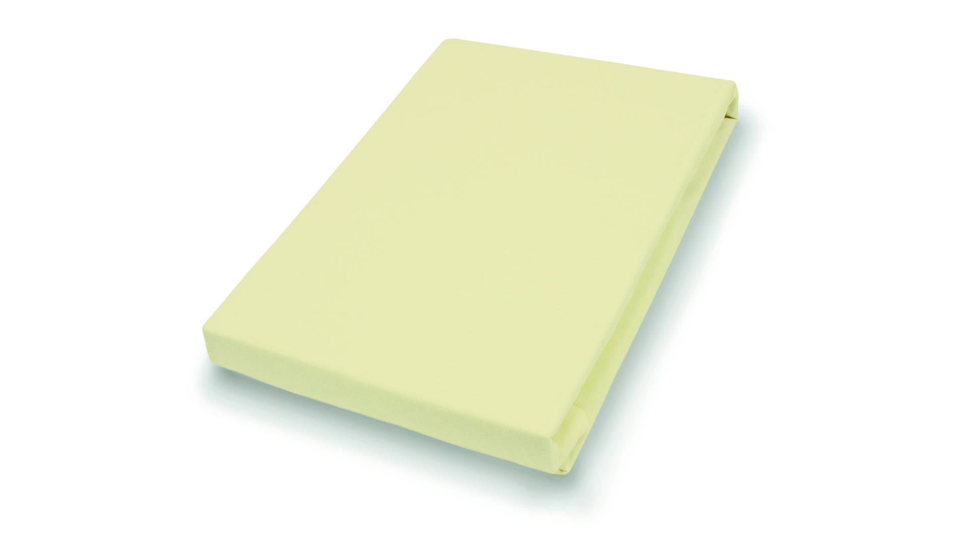 Hahn Haustextilien Spannbetttuch 150x200cm in Farbe pfirsich, von Hahn Haustextilien