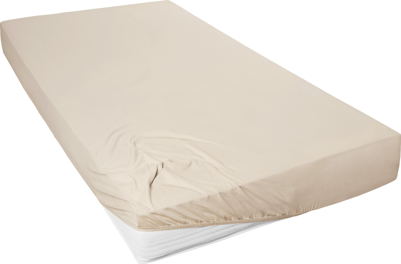 Westminster Spannbetttuch Jersey 100 x 200 cm düne von Hahn Haustextilien