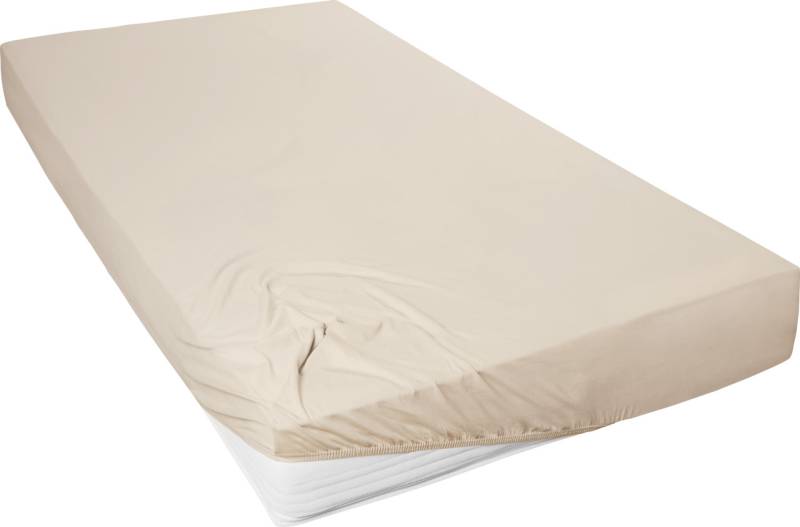 Westminster Spannbetttuch Jersey 150 x 200 cm düne von Hahn Haustextilien