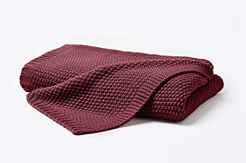 Hahn Thomas Strickdecke | 229 Marsala - 130 x 170 von Hahn