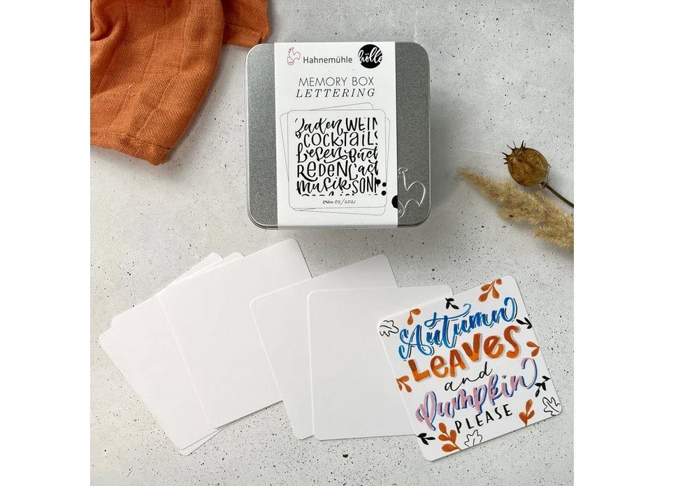 Hahnemühle Aquarellblock Memory Box Lettering, säurefrei, vegan Hahnemühle Aquarellblock Memory Box Lettering, säurefrei, vegan von Hahnemühle