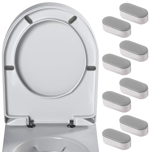 8 Stück Wc Sitz Puffer WC Deckel Puffer Abstandhalter Toilettensitz Stoßstangen Selbstklebend Reduzieren Geräuschlücken, geeignet für Familien Hotels Büro 8 Stück Wc Sitz Puffer WC Deckel Puffer Abstandhalter Toilettensitz Stoßstangen Selbstklebend Reduzieren Geräuschlücken, geeignet für Familien Hotels Büro von HaiFafafaing