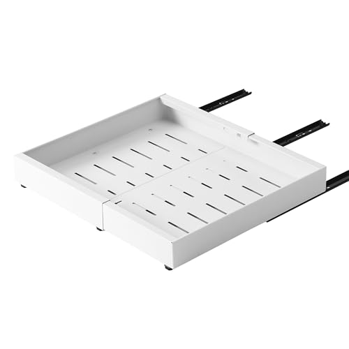 HaiYiZuhause Auszug Küchenschrank 42 cm Tief mit Kleber ohne Bohren 1 Stück Schubladen organizer ausziehbare Schublade Küche Kohlenstoffstahl Teleskopschublade erweiterbare Breite 32-52 cm, weiß HaiYiZuhause Auszug Küchenschrank 42 cm Tief mit Kleber ohne Bohren 1 Stück Schubladen organizer ausziehbare Schublade Küche Kohlenstoffstahl Teleskopschublade erweiterbare Breite 32-52 cm, weiß von HaiYiZuhause