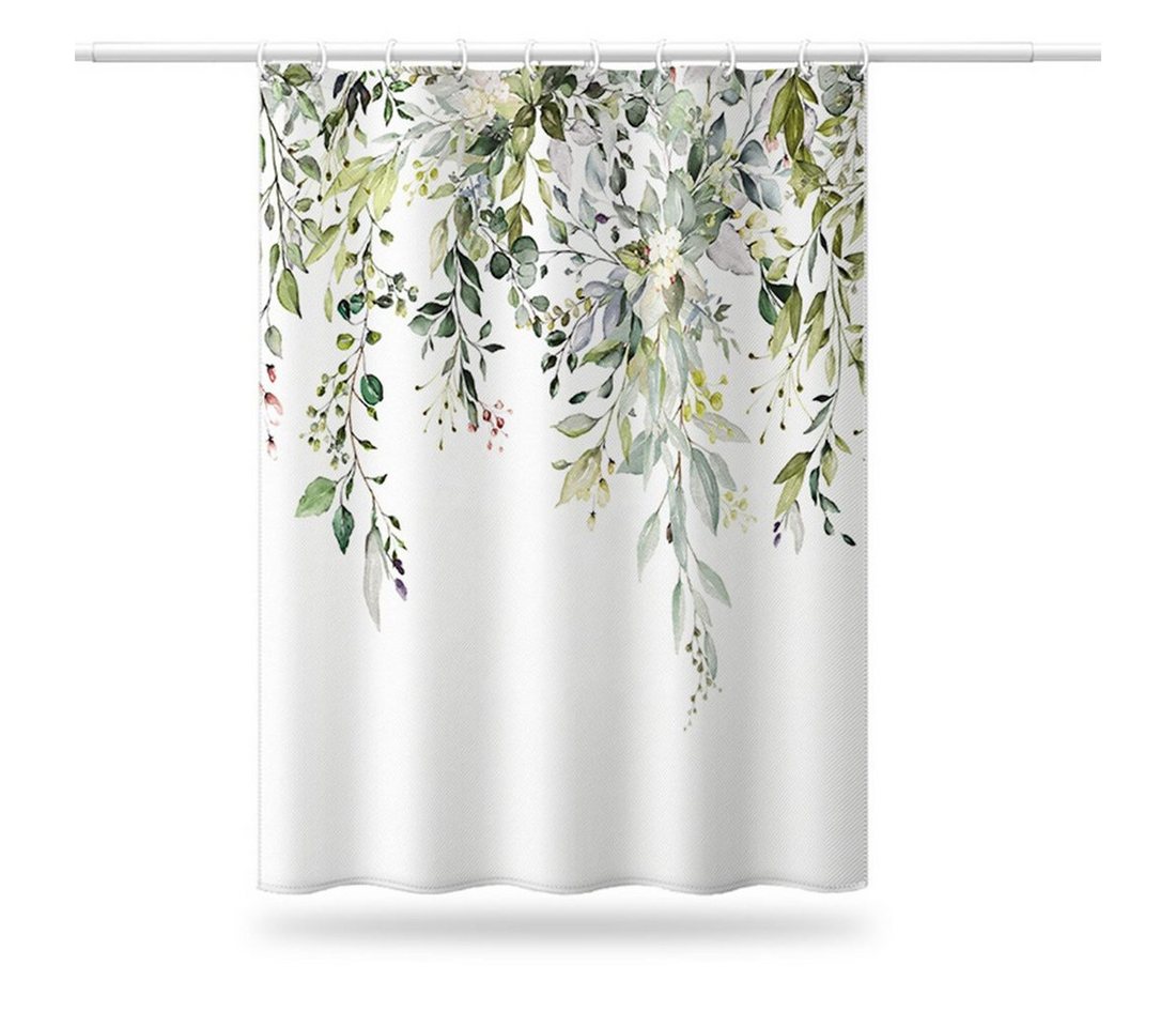 HYTIREBY Duschvorhang Duschvorhang,Anti-schimmel Wasserdicht Waschbar Duschvorhänge Breite 90 cm, Shower Curtains für Badezimmer,Schnell Trocknend von HYTIREBY