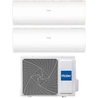Haier Pearl Dual Split Klimaanlage A++ 9000-12000 BTU Inverter Wi-Fi (2U40S2SM1FA + AS25PBAHRA + AS35SPBAHRA) von Haier