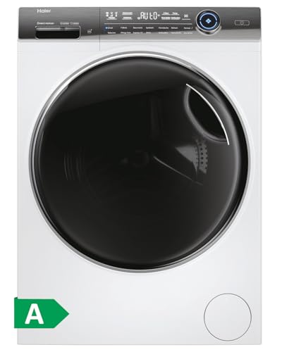 Haier Smarte Frontlader Waschmaschine 9kg I I-PRO SERIE 7 PLUS HW90-BD14979EU1 I Washing Machine mit A-Effizienz, 1.400 U/Min. & leisem Direktantrieb I App, Selbstreinigungssystem & Vollwasserschutz von Haier