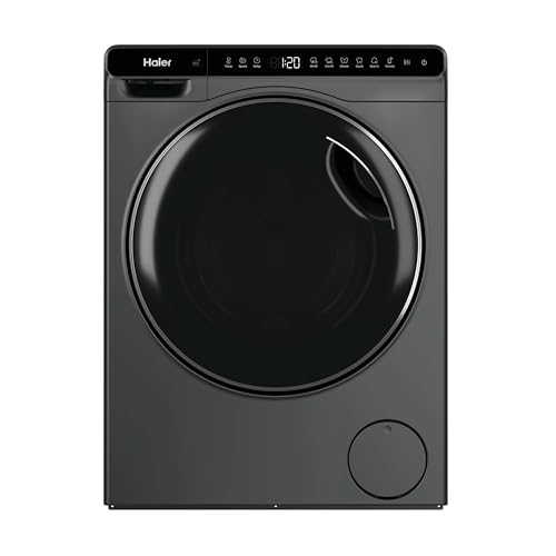 Haier Waschmaschine 5kg I Ultra-kompakt I 51cm Breite, 70cm Höhe I Mit A-Effizienz, 1.200 U/Min. & Inverter-Motor I Automatik- und Expressprogramm, Mengenautomatik I MINI-WASHER HW50-BP12307GU1 von Haier