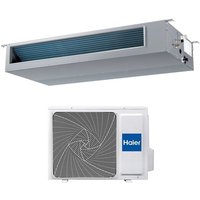 Inverter-Klimaanlage Ducted Ducted Air Conditioner Medium Head 18000 Btu AD50S2SM3FA R-32 Wi-Fi Optional No Remote Control White HW-BA116ABK - Haier von Haier