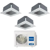 Trial Split Inverter-Kassetten-Klimagerät 620 9+9+12 mit 3U55S2SR3FA R-32 Wi-Fi Optional 9000+9000+12000 mit Gitter Inklusive - Haier von Haier