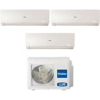 Trial Split Inverter Klimagerät Serie flexis plus white 7+12+12 mit 3U70S2SR3FA R-32 Wi-Fi Integrated Farbe Weiß 7000+12000 - Haier von Haier