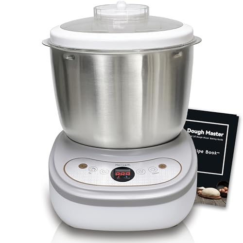 Teigmixer mit Fermentfunktion, Teigbereiter mit 6,6 Quart großer Kapazität, Haushaltsbrotmixer für Pizza, Roti, Fleischbällchen und Sauerteigkneter mit Schüssel Teigmixer mit Fermentfunktion, Teigbereiter mit 6,6 Quart großer Kapazität, Haushaltsbrotmixer für Pizza, Roti, Fleischbällchen und Sauerteigkneter mit Schüssel von HaiiuzHi