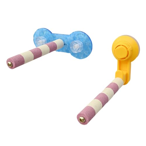 Haiki 2Pack Tragbare Sittiche Schleifstock Training Spielzeug Starker Saugnapfbecher Für Fenster Oder Autogebrauch Haiki 2Pack Tragbare Sittiche Schleifstock Training Spielzeug Starker Saugnapfbecher Für Fenster Oder Autogebrauch von Haiki