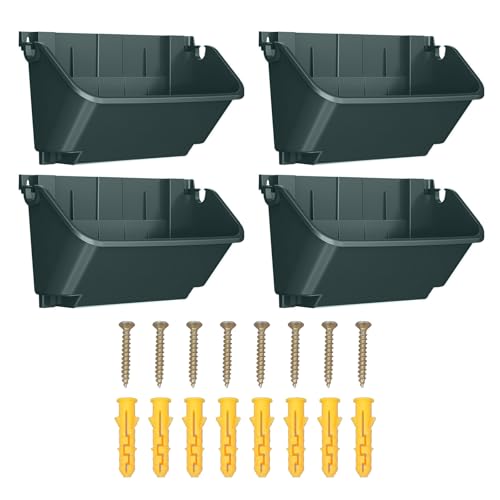 4pcs Vertikaler Wand Pflanzer Für Haus Und Garten Schöne Dekorative Töpfe Für Grüne Räume Plastikgarten Pflanzer 4pcs Vertikaler Wand Pflanzer Für Haus Und Garten Schöne Dekorative Töpfe Für Grüne Räume Plastikgarten Pflanzer von Haiki
