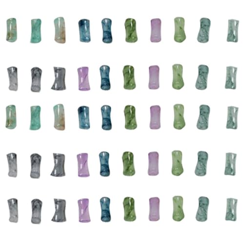 50 PCs Glas Lose Perlen Bambusrohrform Für Bastelzubehör Schmuckherstellung Und Familienprojekte Glashandwerk Bambusrohr Form Für Handgefertigte Schmuckherstellung 50 PCs Glas Lose Perlen Bambusrohrform Für Bastelzubehör Schmuckherstellung Und Familienprojekte Glashandwerk Bambusrohr Form Für Handgefertigte Schmuckherstellung von Haiki
