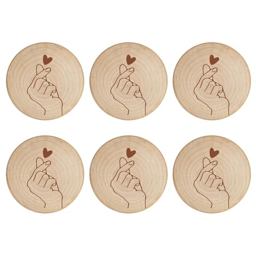 6pcs Hölzerne Runde Kühlschrank Magnet Fridges Aufkleber Bier Dose Opener Einfacher Fridges Magnet Flaschen Öffner Küchenwerkzeug Tool von Haiki