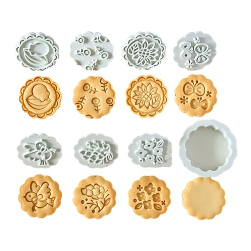 8pcs/Set Cartoon Blumenkekse Formengebäcke Herstellung Von Formen Plastikkeks Stempel Bequemer Keks Backvorgänge 8pcs/Set Cartoon Blumenkekse Formengebäcke Herstellung Von Formen Plastikkeks Stempel Bequemer Keks Backvorgänge von Haiki