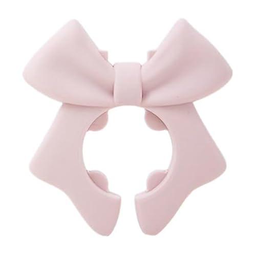 Bowknot Silicon Utensilhalter Hitzesicherer Clip Für Töpfe/Pfannen Grip & Dishworther Küche Silikone Spatelhalter Bowknot Design von Haiki
