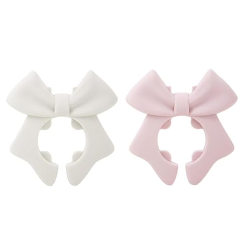 Bowknot Silikon Utensilienhalter - Hitzebeständiger Clip für Töpfe/Pfannengriff & Spülmaschinenfest Küche Topf Griff Clip Organizer Bowknot Silikon Utensilienhalter - Hitzebeständiger Clip für Töpfe/Pfannengriff & Spülmaschinenfest Küche Topf Griff Clip Organizer von Haiki