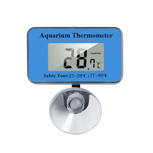 Digitale Display Aquarien Mit Starkem Saugnapfbecher Für Fishtanks Präzise Wassertemperaturüberwachung von Haiki