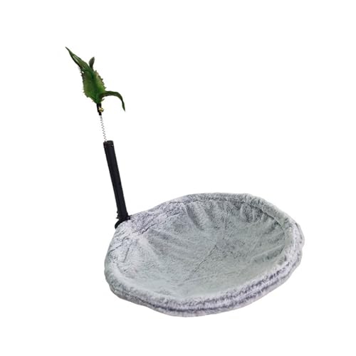 Ergonomische Katzenbett Für Schreibtisch Verstellbarer Stahl Rahmen Stoff Sparen Haustier Hängematte Haustierfreundliche Zubehör von Haiki