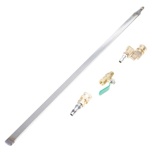 Fahrzeug Erweiterte Reichweite Kühlerspüschwerkzeug Mit Kupfer Schnellfreisetzungen 450psi Druckkapazität Und Flachdesign Automobil Kühlerreinigungsdüse von Haiki