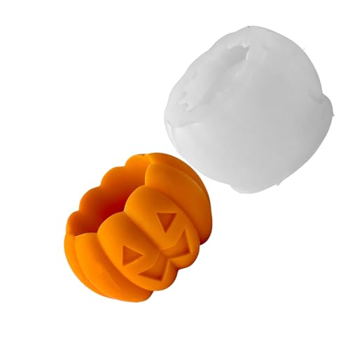 Flexible Spektrale Kürbisrahmen Für Kerzenseife Crafting Wärme Resistentes Handwerksprojekt Set Saisonale Partydekoration Kürbisse Silikonform von Haiki
