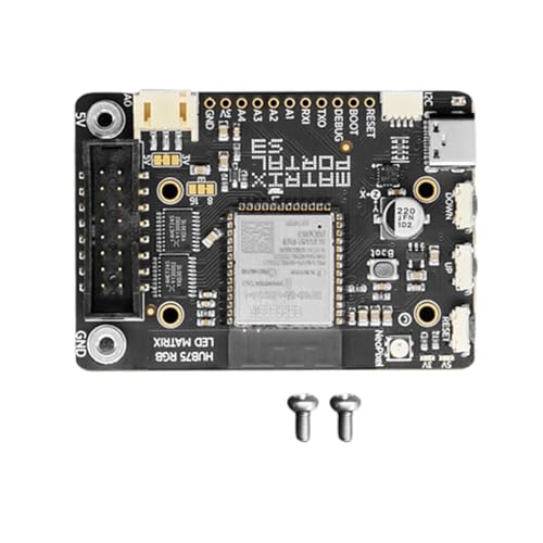 Haiki ESP32S3 LED Matrixes Portale Internet Display Für Computerprojekte Mit CircuitPythons In Schwarz Haiki ESP32S3 LED Matrixes Portale Internet Display Für Computerprojekte Mit CircuitPythons In Schwarz von Haiki
