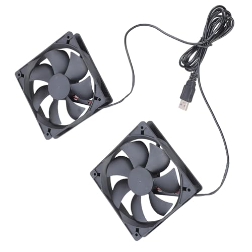 Haiki Energieeffizienter 12025 5 V USB Lagerkühllüfter 12 cm Für Verschiedene Elektronische Produkte Und Haustierhäuser von Haiki