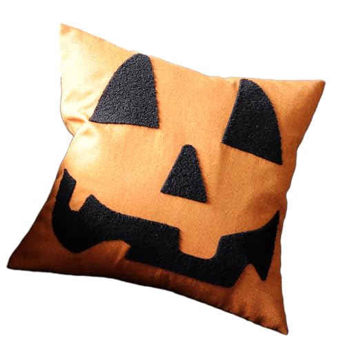 Haiki Festival Bestickte Wurfkissenbedeckung Reversible Verschluss Halloweens Dekoration Polyester Stoff Fade Resistant Halloweens Kissenbedeckung Haiki Festival Bestickte Wurfkissenbedeckung Reversible Verschluss Halloweens Dekoration Polyester Stoff Fade Resistant Halloweens Kissenbedeckung von Haiki