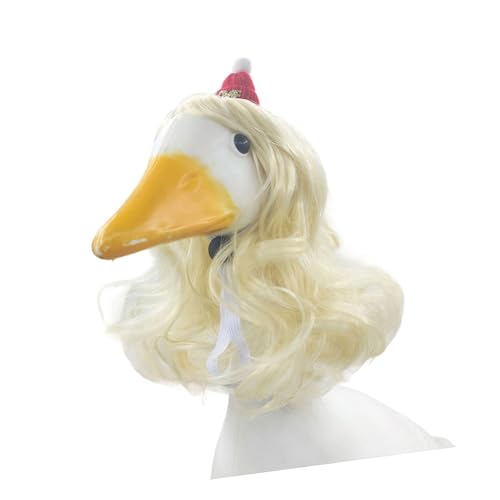 Haiki Gänsehundfeier Kopfbedeckung Langes Lockiges Frisur Thematisches Outfit Synthetisches Haar Einfaches Lustiges Haustierparty Accessoire Haiki Gänsehundfeier Kopfbedeckung Langes Lockiges Frisur Thematisches Outfit Synthetisches Haar Einfaches Lustiges Haustierparty Accessoire von Haiki
